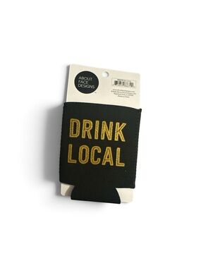 About Face Designs State of Mine New Jersey Drink Local Can Koozie NWT